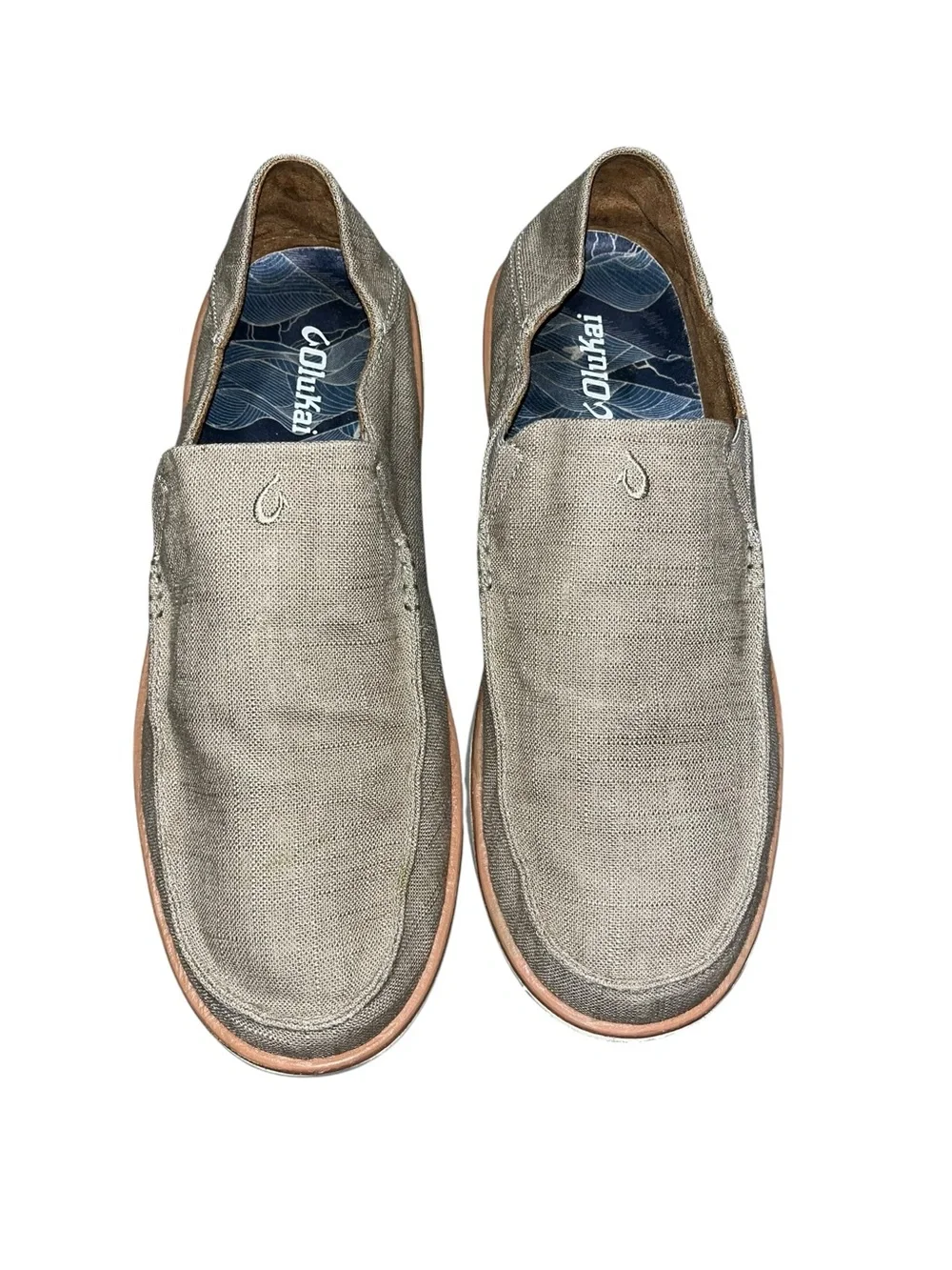 OluKai Kalia Nohea Canvas Shoe Size 11